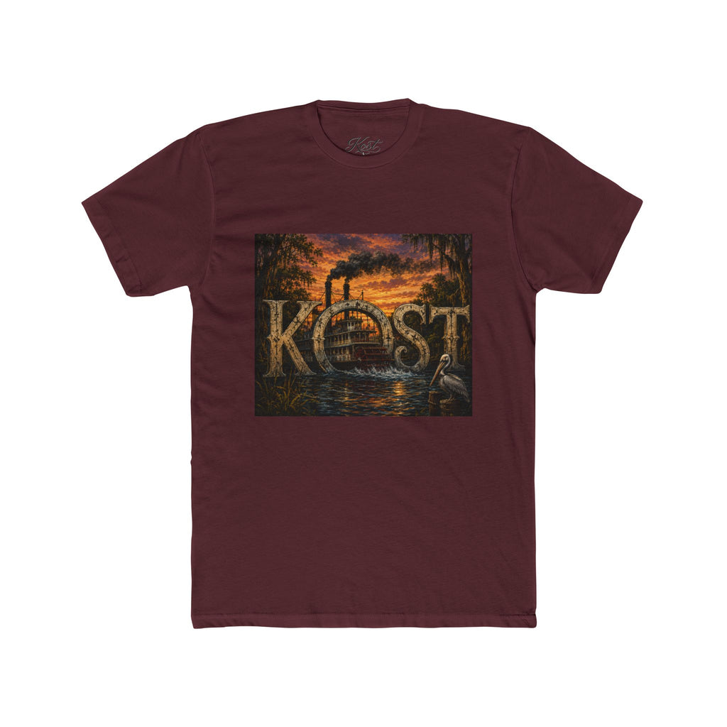Köst Sunset Steam Tee — Vintage Riverboat Graphic T-Shirt