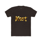 Kost Gold Logo Tee — Metallic Typography Graphic T-Shirt