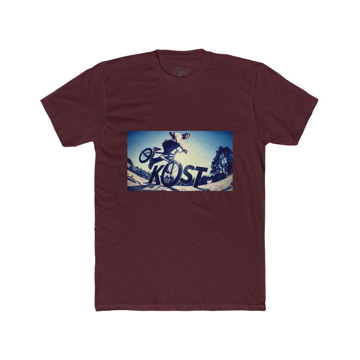 BMX Rider Graphic Tee — 'KIDST' Vintage Skatepark T-Shirt