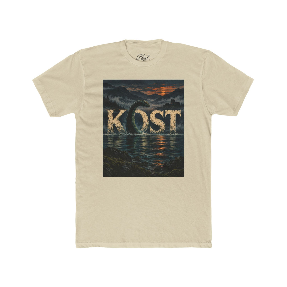 KOST Reflection Tee — Vintage Ocean Sunset Graphic T-Shirt