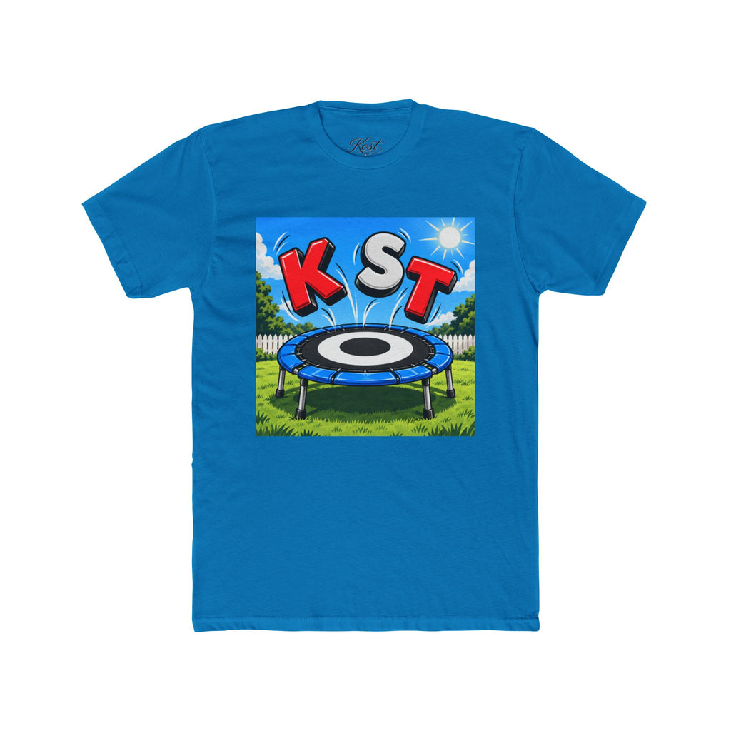 KST Trampoline Graphic Tee — Fun Backyard Jump Shirt