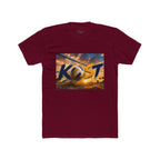 KOST Sunset Palm Tee — Vintage Radio Call Letters Beach T-Shirt