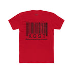 KOST Barcode Graphic Tee — Distressed Industrial Streetwear T‑Shirt