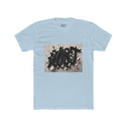 Abstract Black Brushstroke Art T‑Shirt
