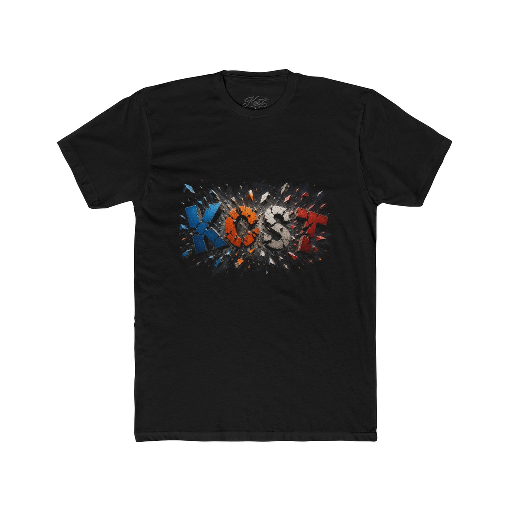 Abstract Color Splash Graphic T-Shirt