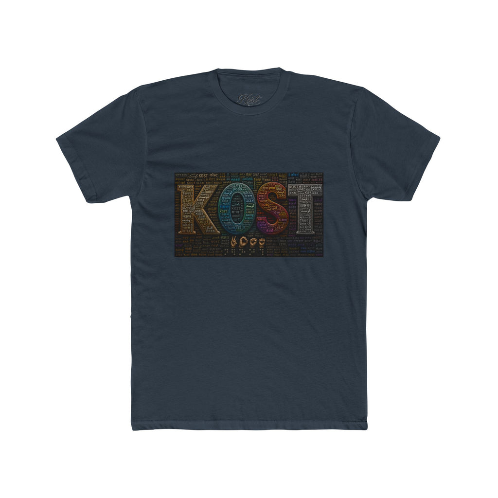KOST Retro Block Logo Tee — Vintage-Style Graphic Cotton T-Shirt