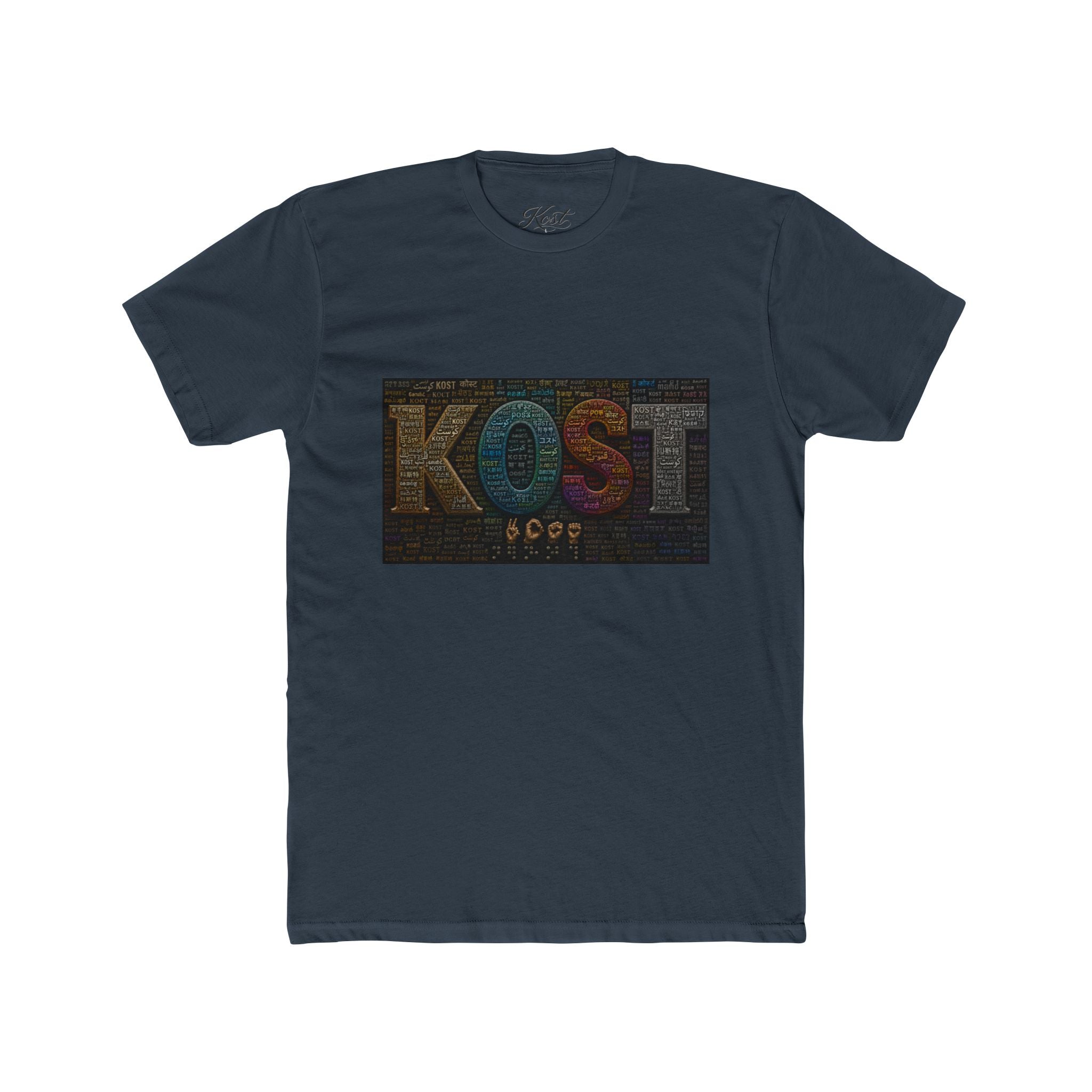 KOST Retro Block Logo Tee — Vintage-Style Graphic Cotton T-Shirt