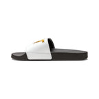 Men’s Removable-Strap Sandals with Gold “KOSY” Graphic