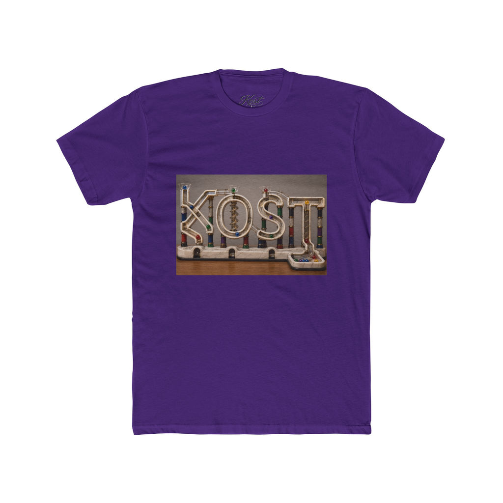KOST Neon Sign Graphic Tee — Vintage Industrial Urban Shirt