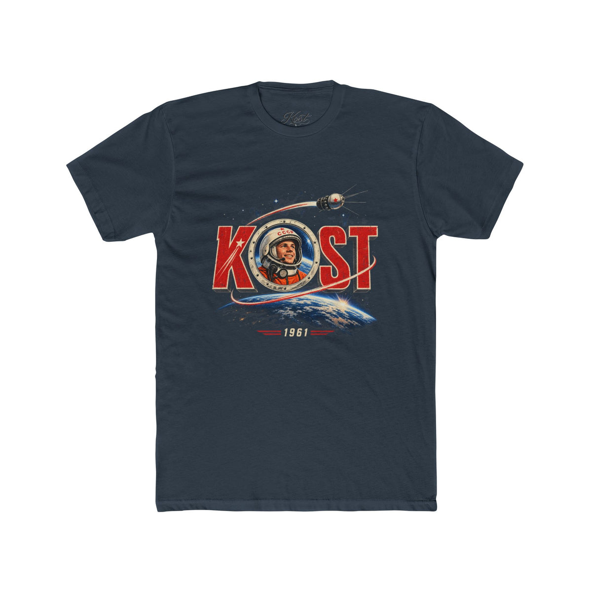 Kosmonaut Retro Space T-Shirt — Vintage Cosmonaut Graphic Tee