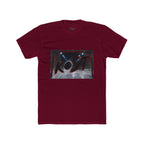 Retro Hockey Rink Graphic Tee — 'KO' Puck Design