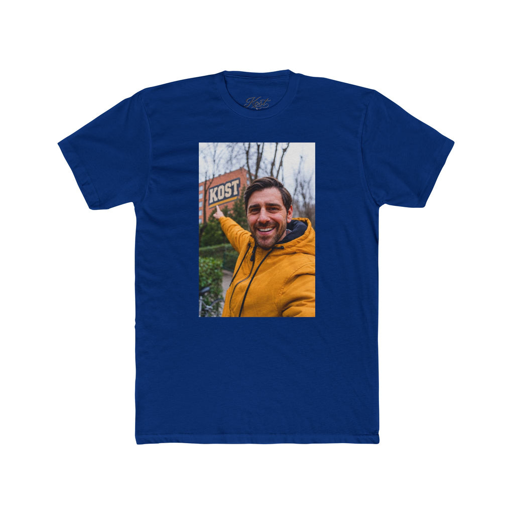 Personalized Photo Cotton Crew T-Shirt