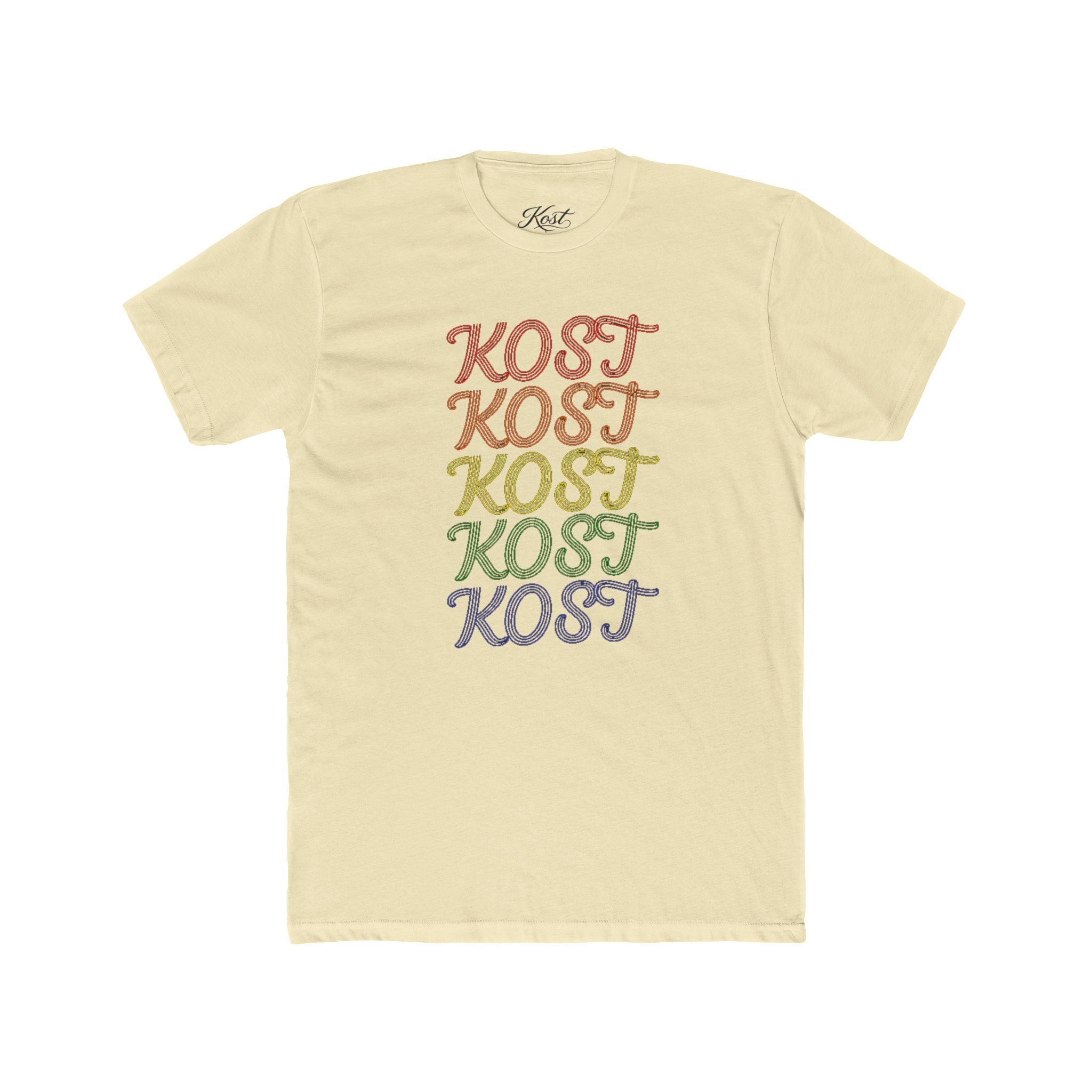 KOST Retro Rainbow Stack Tee