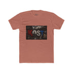 KOST Vintage Band Tee — Distressed Red, White & Blue Music Graphic