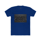 Vintage Black Washed 'KOST' Graphic Tee — Distressed Streetwear Cotton T-Shirt