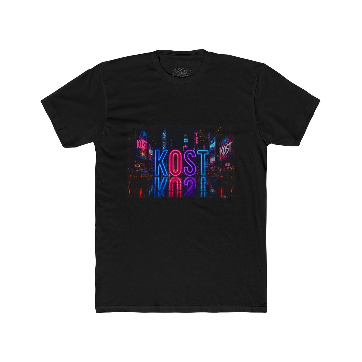 KOST Neon Sign Tee — Retro Neon Graphic T-Shirt