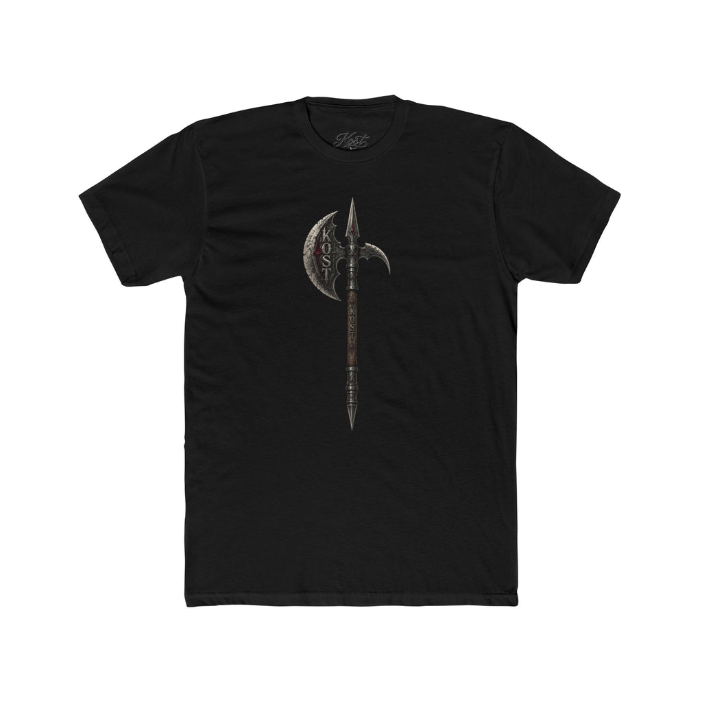 Dark Fantasy Scythe Moon Graphic T-Shirt