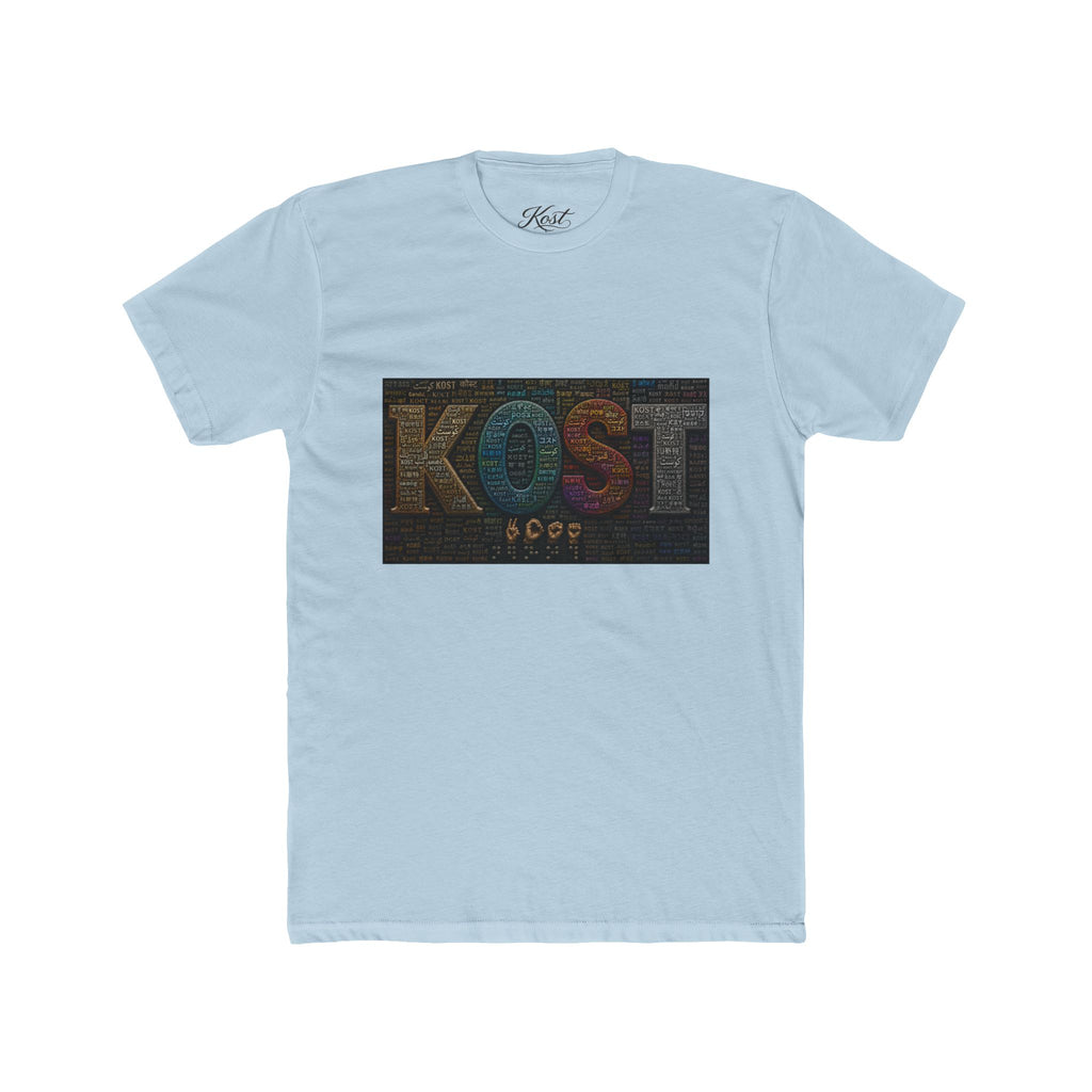 KOST Retro Block Logo Tee — Vintage-Style Graphic Cotton T-Shirt