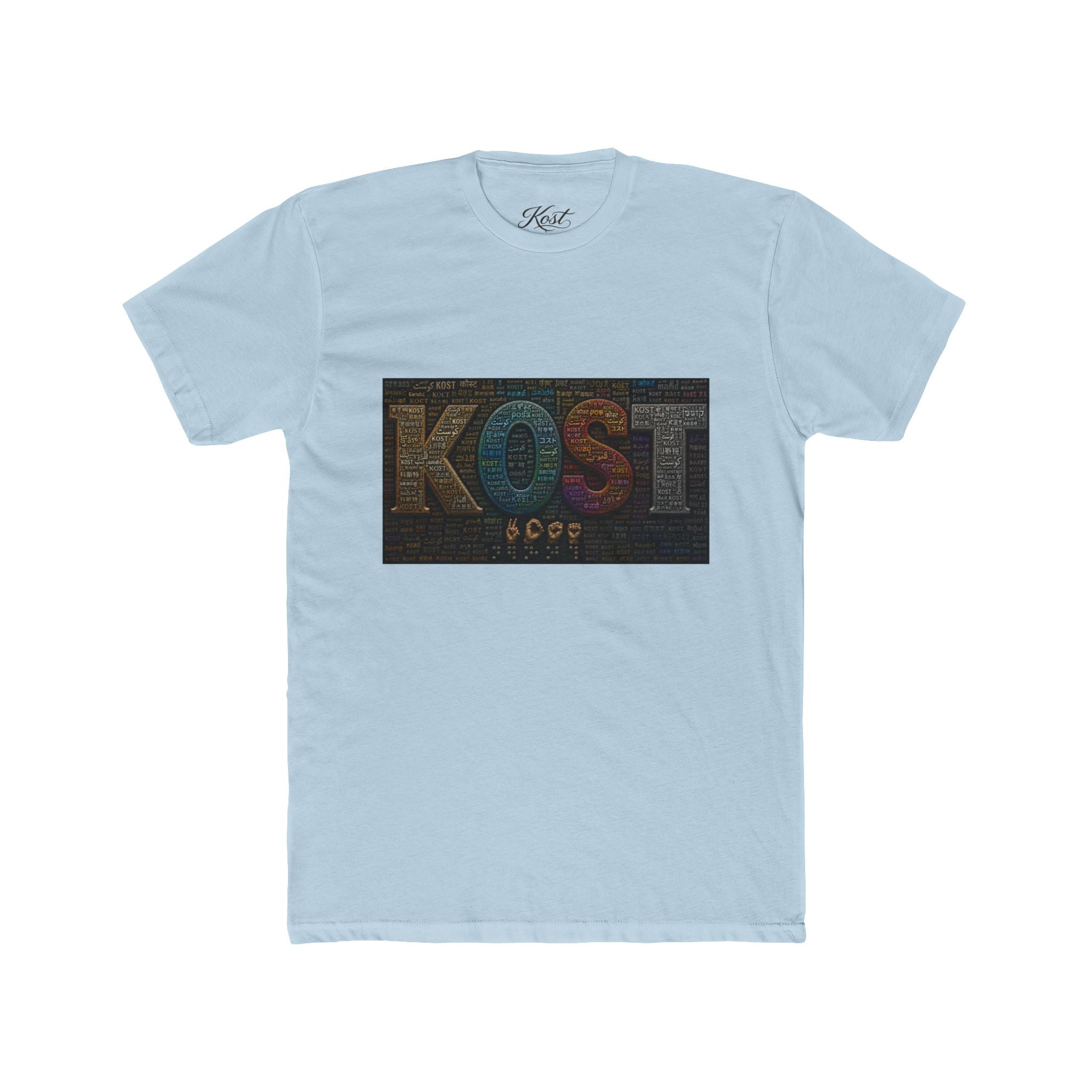 KOST Retro Block Logo Tee — Vintage-Style Graphic Cotton T-Shirt