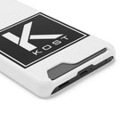 KOST Logo Phone Case with Card Holder