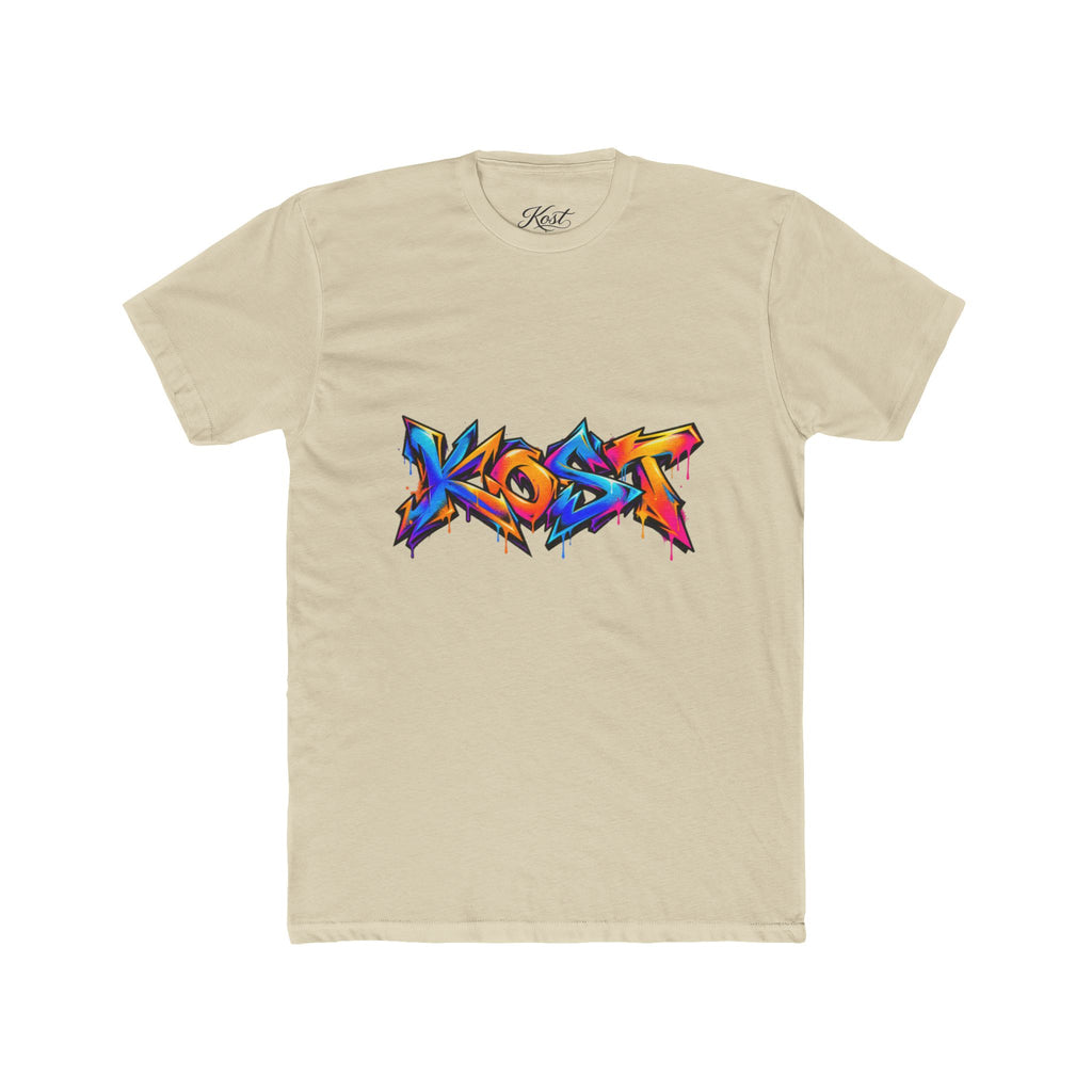 Graffiti 'Kost' Crew Tee — Colorful Street Art Graphic T-Shirt