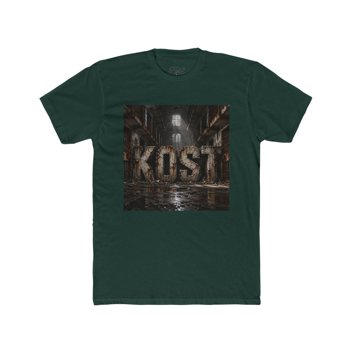 KOST Industrial Graphic Tee — Urban Decay Vintage Lettering Shirt