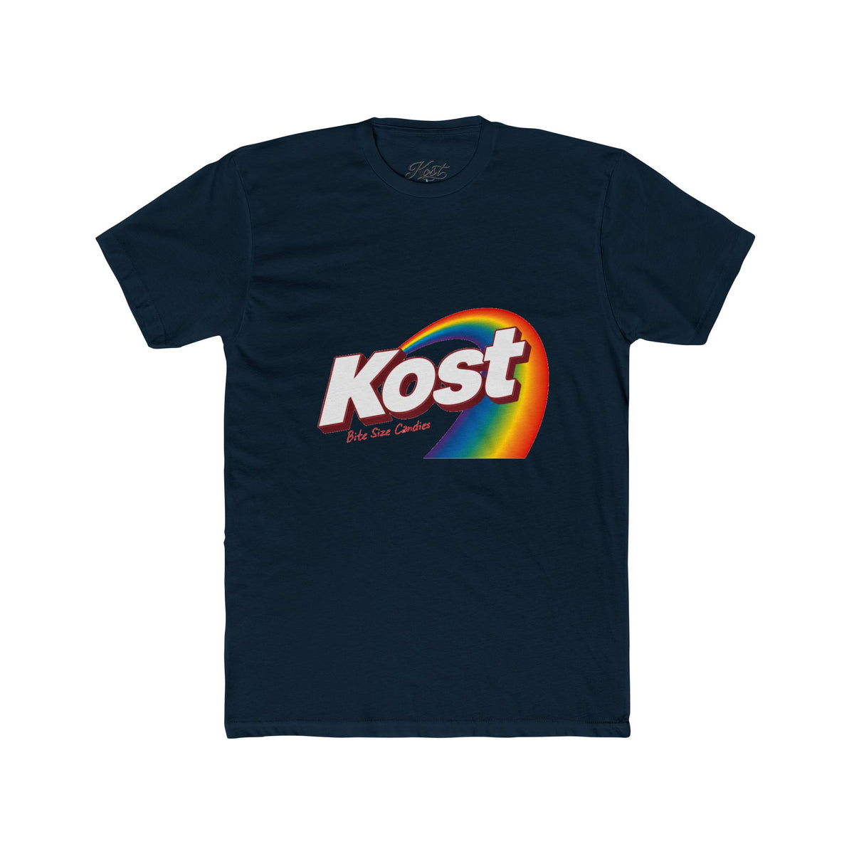 Kost Rainbow Logo Tee — Retro Vintage Graphic T-Shirt