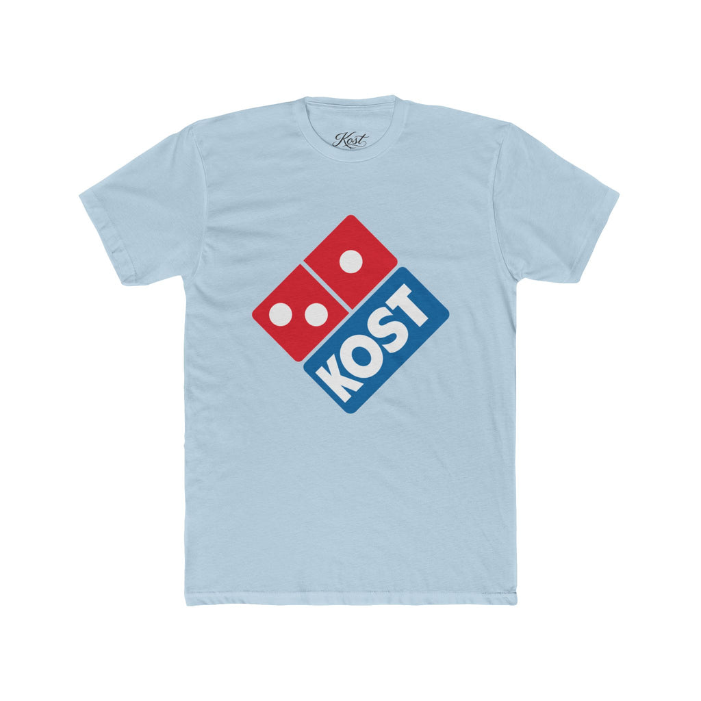 KOST Logo Tee — Retro Domino-Inspired Pizza Logo T-Shirt