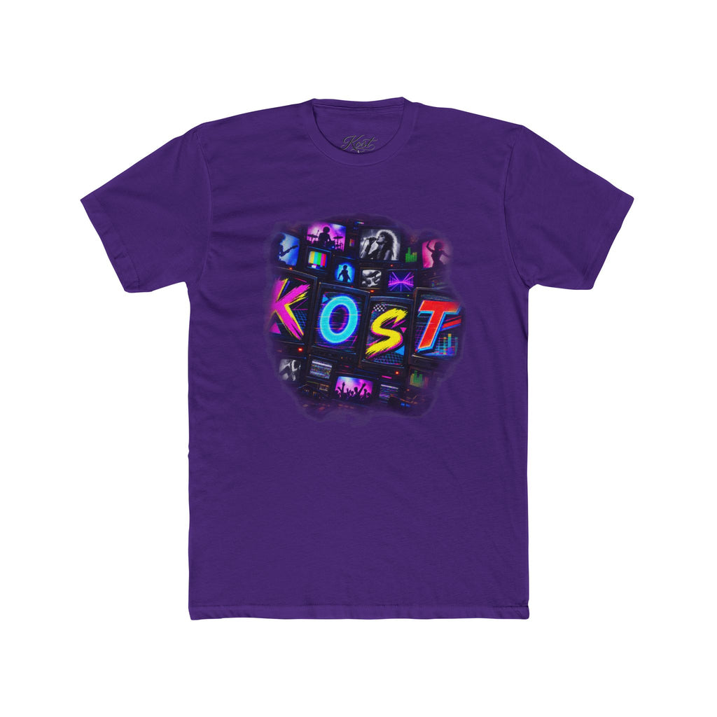 KOSTI Colorful Abstract Graphic T-Shirt