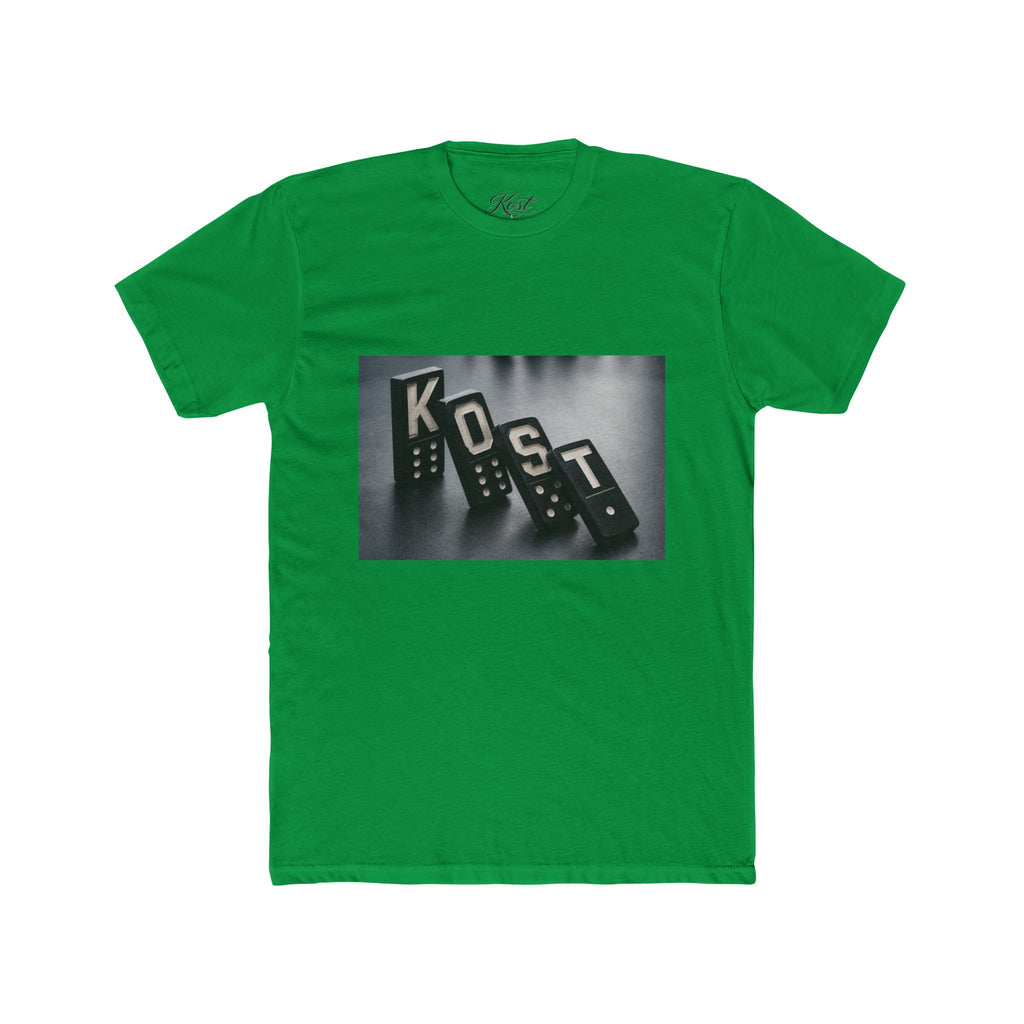 KOST Domino Graphic Tee — Retro Monochrome Dominoes Shirt