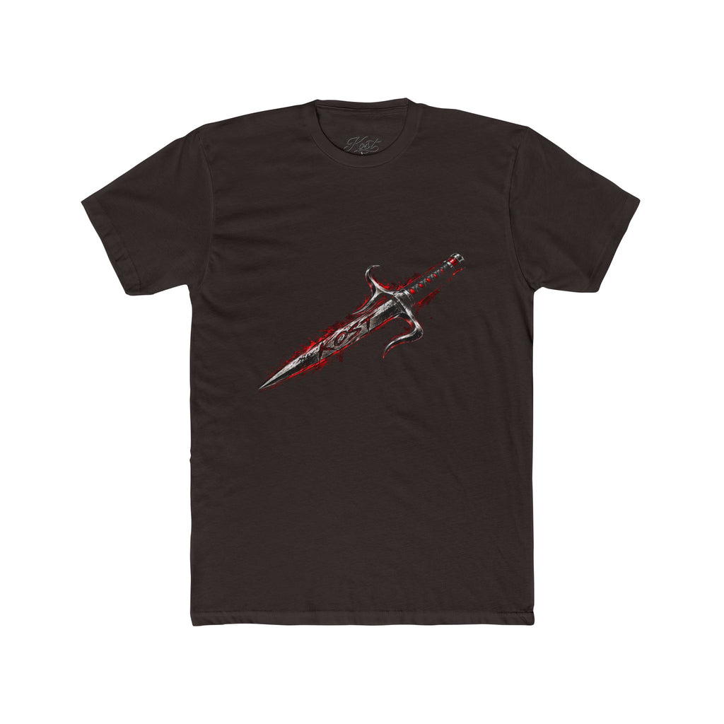 Vintage Sword Graphic Cotton T-Shirt