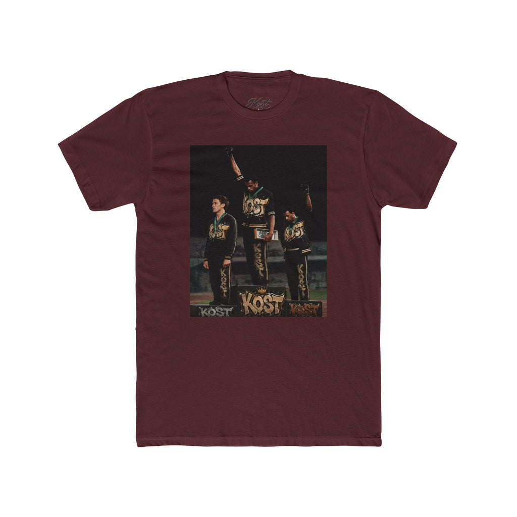 Vintage Band Photo Tee — KOST Crew Portrait Graphic T-Shirt
