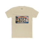Hawaii License Plate Tee – KOST Aloha State Retro Palm Rainbow T-Shirt
