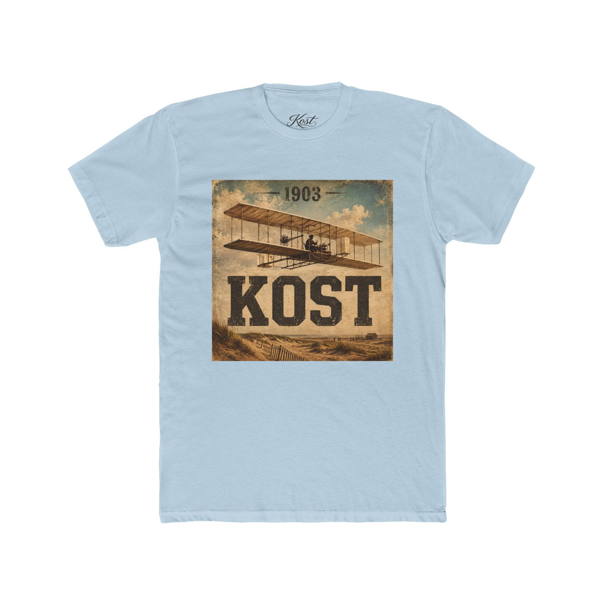 1903 Vintage Airplane T-Shirt – KOST Retro Aviation Tee