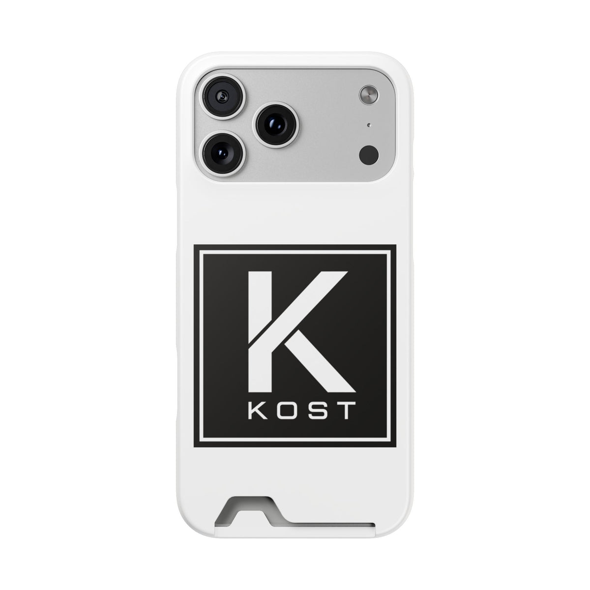 KOST Logo Phone Case with Card Holder