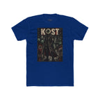 KOST Gothic Black Art Tee — Dark Vintage Band-Style Graphic T-Shirt