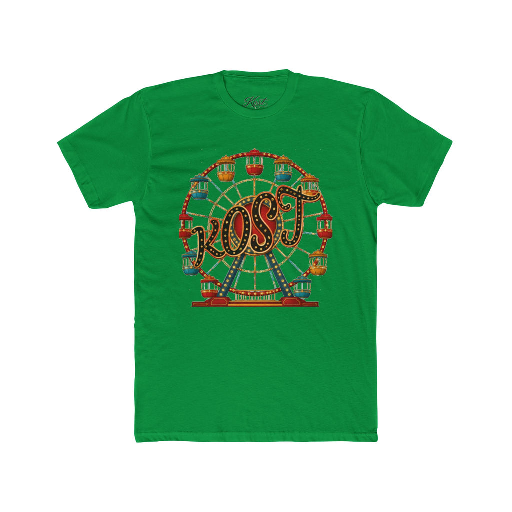 Vintage Ferris Wheel Amusement Park Cotton Tee