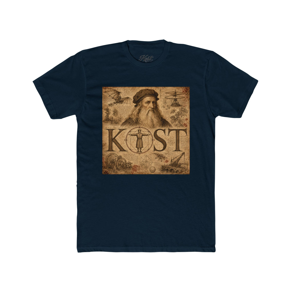 Leonardo Inspired 'KOST' Vintage Art Tee