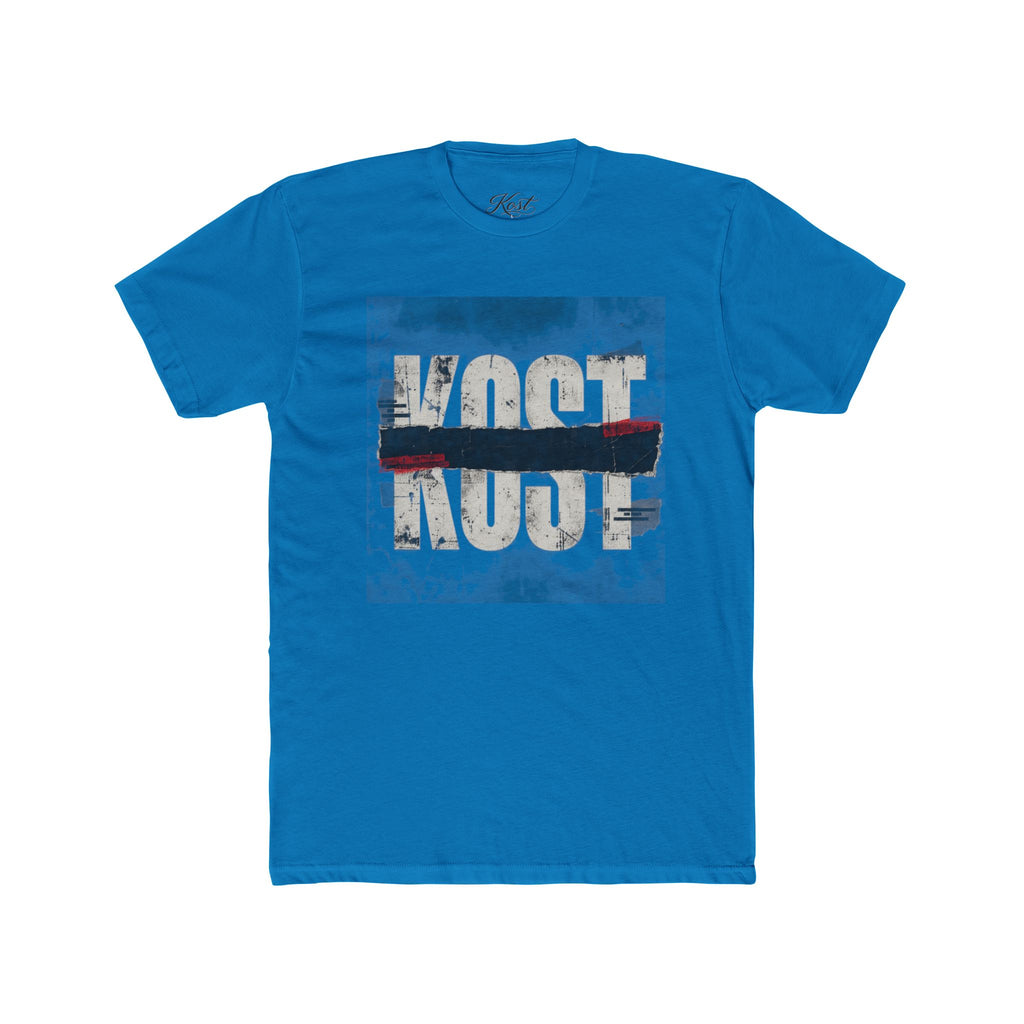 Lost & Found Distressed Tee — Vintage 'LOST' Graphic Crew Shirt