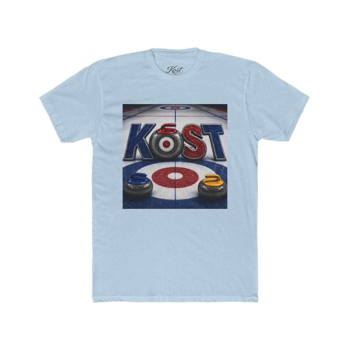 Curling Team Tee - KOST Stone & Target Ice Shirt