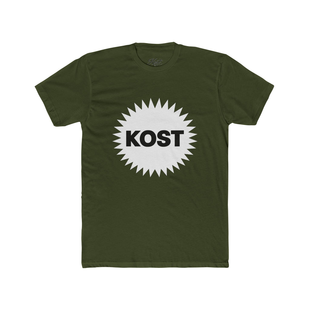 KOST Starburst Graphic Tee — Retro Logo Crewneck T-Shirt