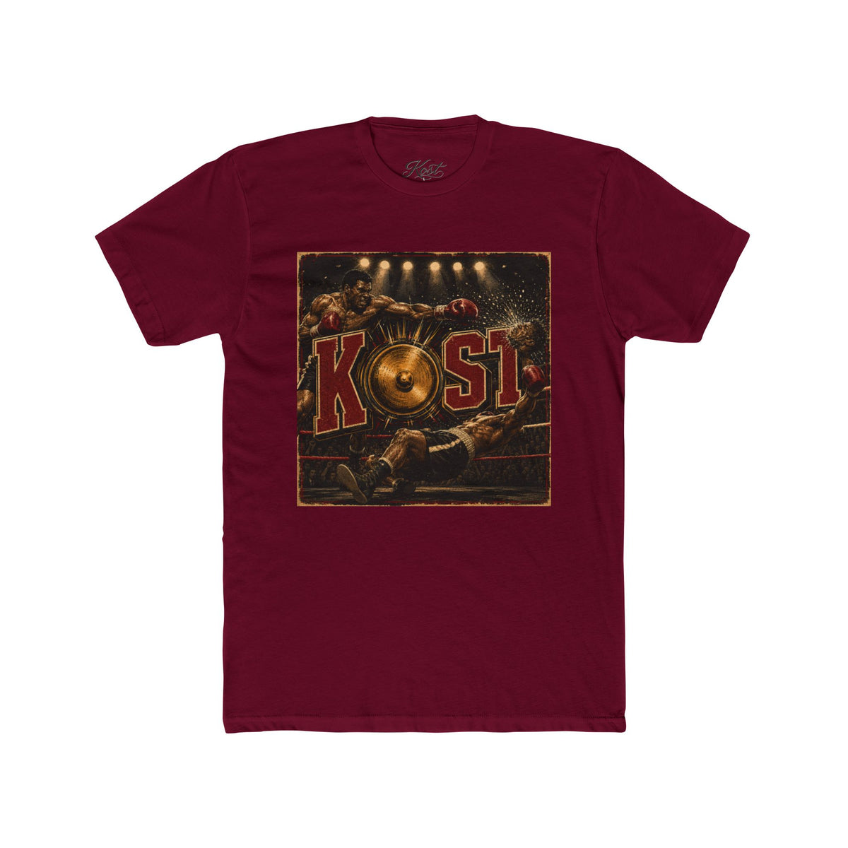 KOSI Vintage Boxing Tee – Retro Fight Night Graphic T-Shirt