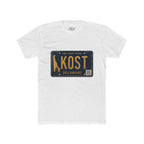 Delaware License Plate Tee — KOST Vintage State Plate T‑Shirt