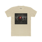 KOST Logo T-Shirt — Distressed Metallic Text with Red Orb Graphic