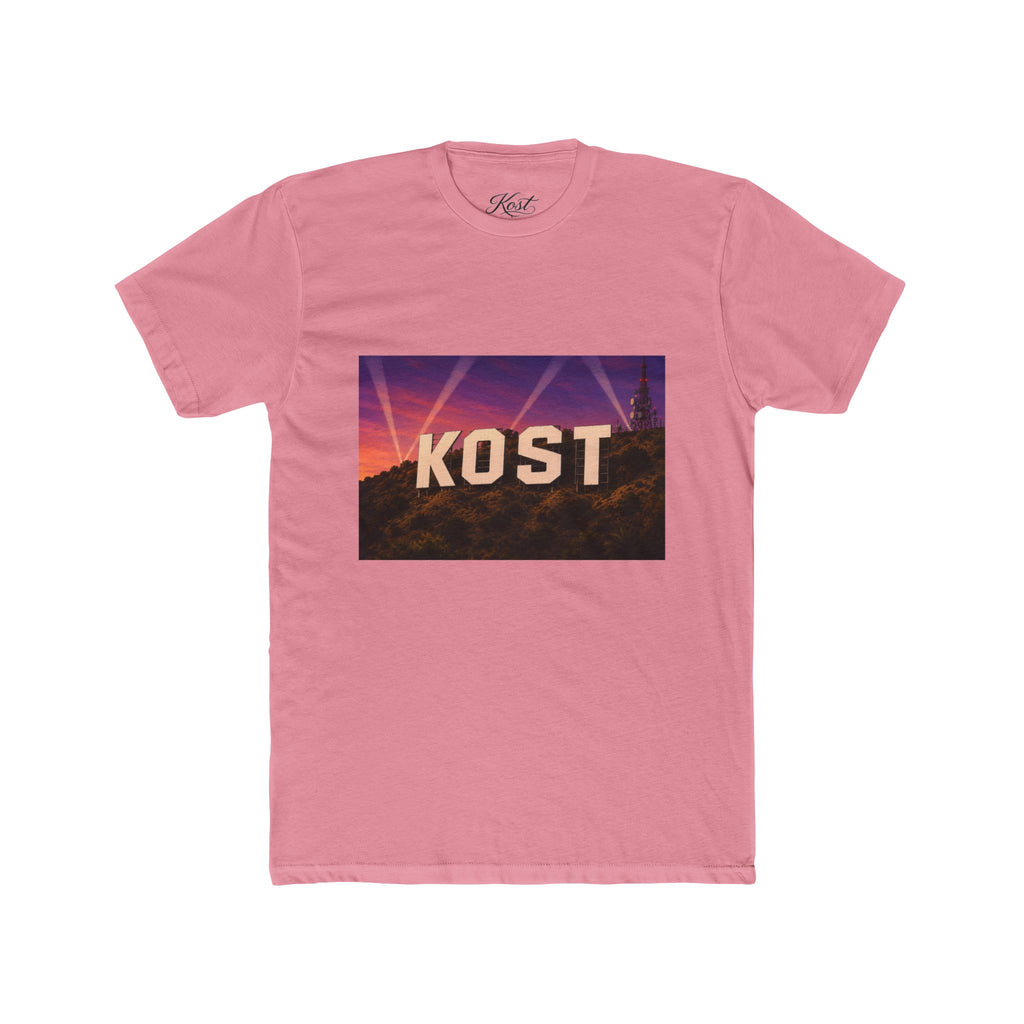 KOST Hollywood Sign Tee — Retro Sunset Graphic T-Shirt