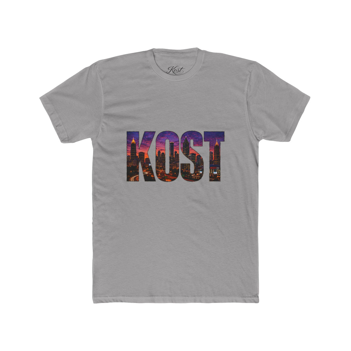 KOST Cityscape Graphic Tee — Urban Skyline Letters T-Shirt
