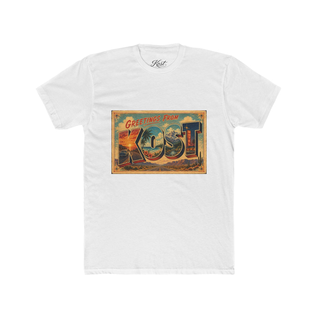 Greetings From KOST Vintage Postcard T-Shirt