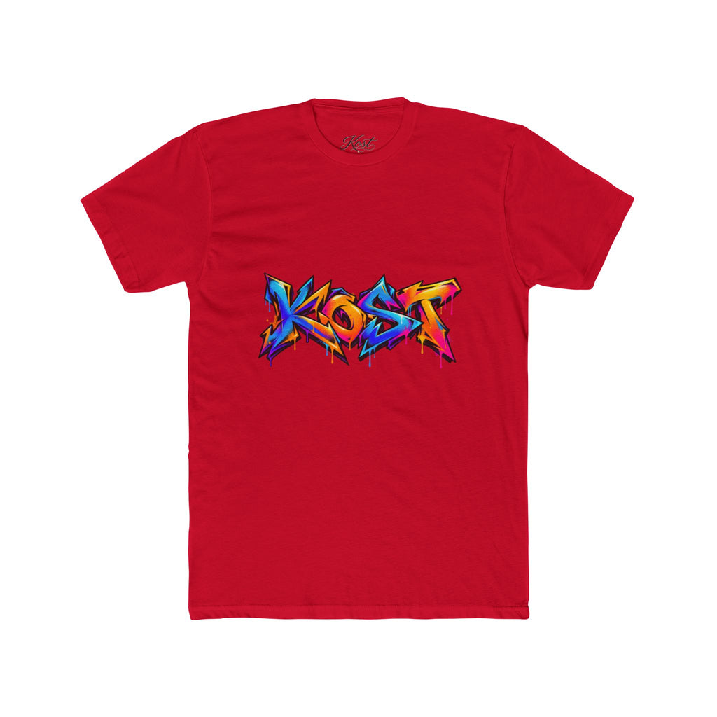 Graffiti 'Kost' Crew Tee — Colorful Street Art Graphic T-Shirt
