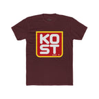 Vintage Retro Logo Tee — "KOST" Bold Square Graphic T-Shirt