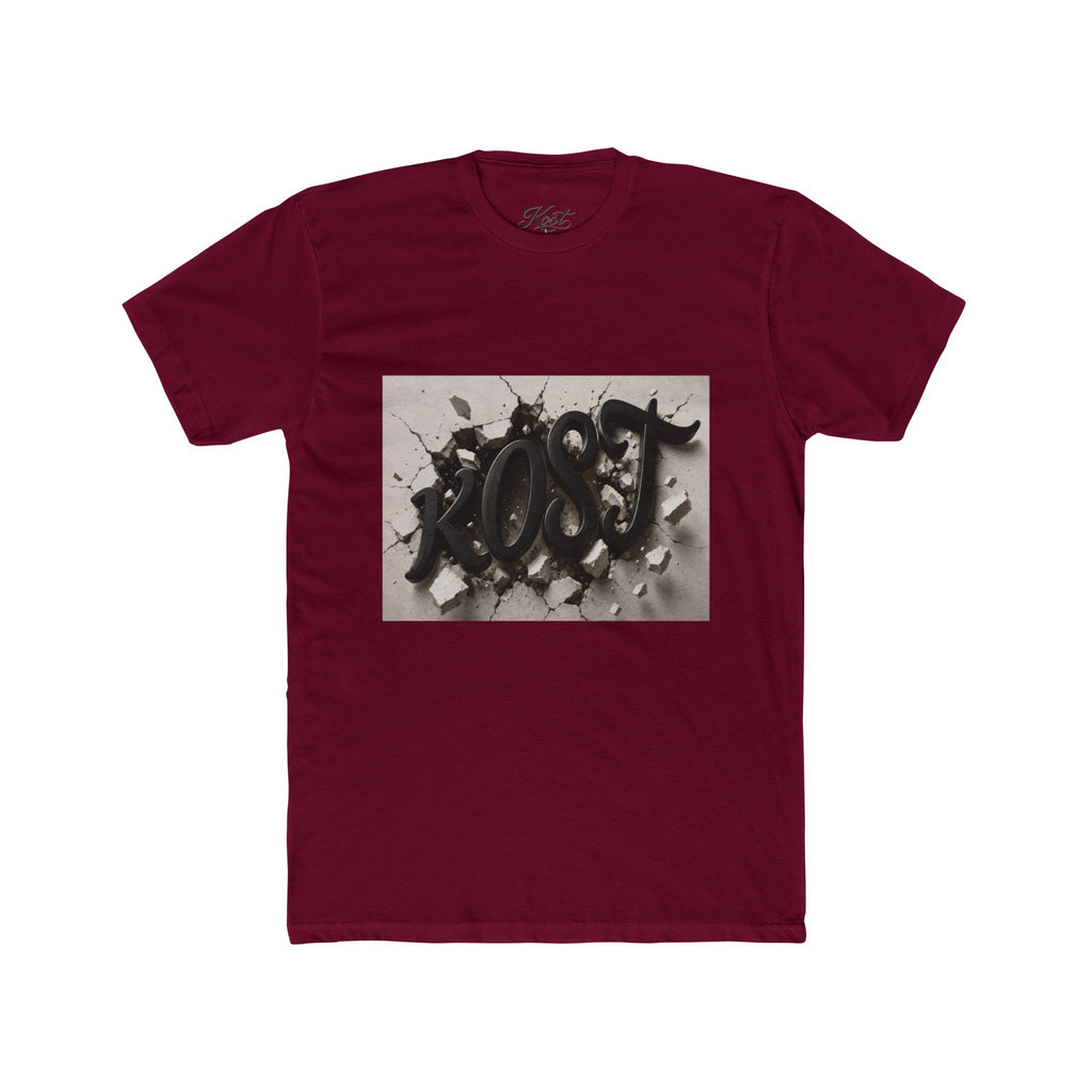 Abstract Black Brushstroke Art T‑Shirt